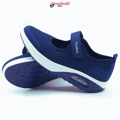 Confort-Ideal®Zapatos velcro cómodos y antideslizantes para mujer