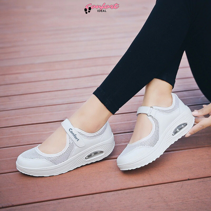 Confort-Ideal®Zapatos velcro cómodos y antideslizantes para mujer