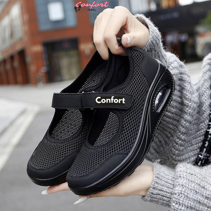 Confort-Ideal®Zapatos velcro cómodos y antideslizantes para mujer