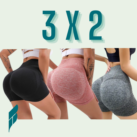 3x2 Leggins PUSH UP cortos - Envío Gratis 24-48 Horas Contrarrembolso