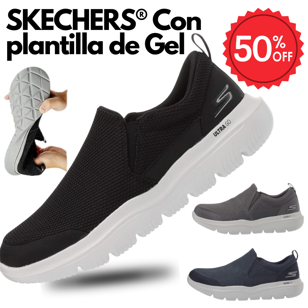 DEPORTIVAS SKECHERS CON PLANTILLA DE GEL®