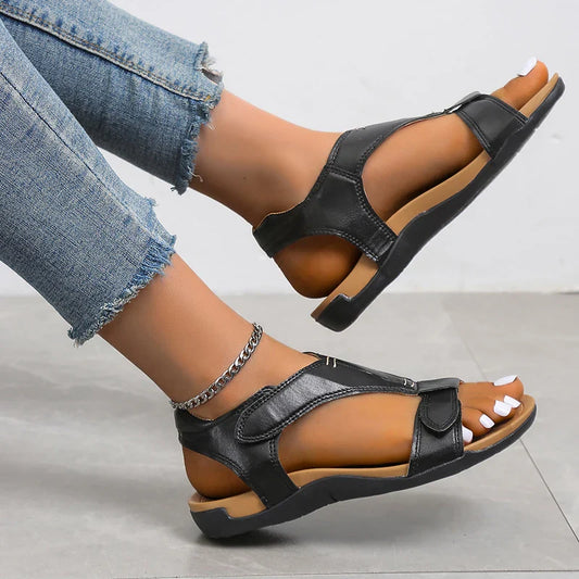 SANDALIAS ERGONÓMICAS DE PIEL ARIA®