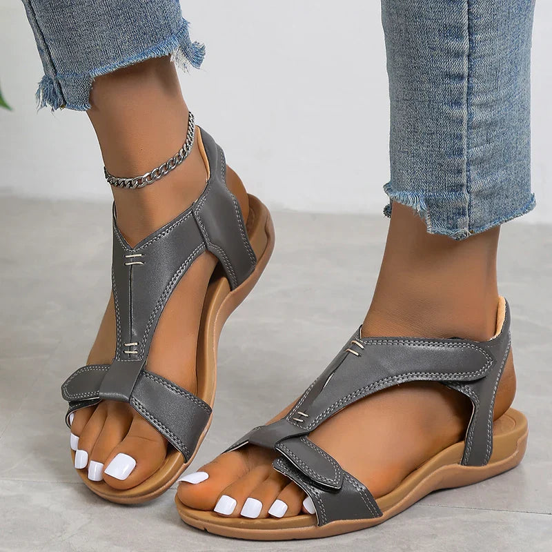 SANDALIAS ERGONÓMICAS DE PIEL ARIA®